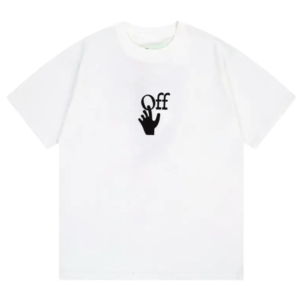 T-SHIRT OFF white