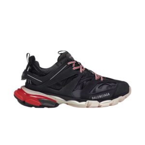 TRACK SHOES GREY RED BLACK