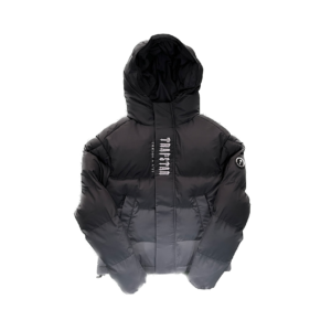 JACKET PUFFER-BLACK GRADIENT