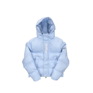 HOODED PUFFER 2.0 JACKET -ICE BLUE