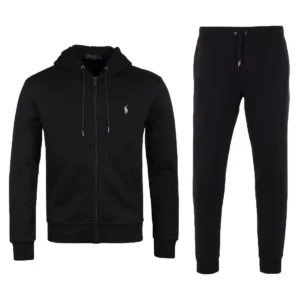 TRACKSUIT POLO BLACK (completa)